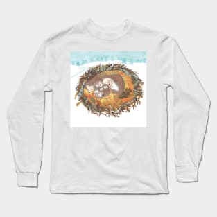 Hedgehogs & Winter Long Sleeve T-Shirt